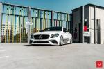 Mercedes-AMG C63 Coupe on Vossen Wheels (CV10) 2019 года